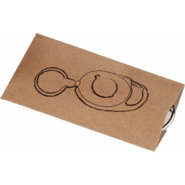 Logotrade promotional gift image of: Ski-Pass with Carabiner Keyring EMPLOYEE