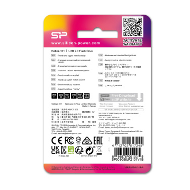 Logotrade advertising products photo of: Pendrive silicon power helios 101 2.0