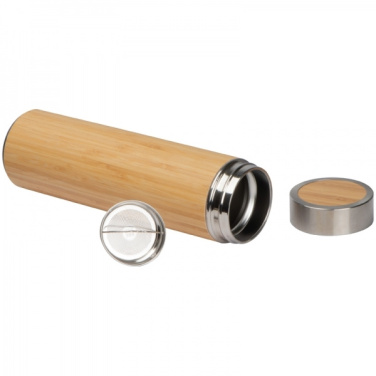 Logo trade promotional merchandise photo of: Stainless steel bottle VALDEMORO 550 ml