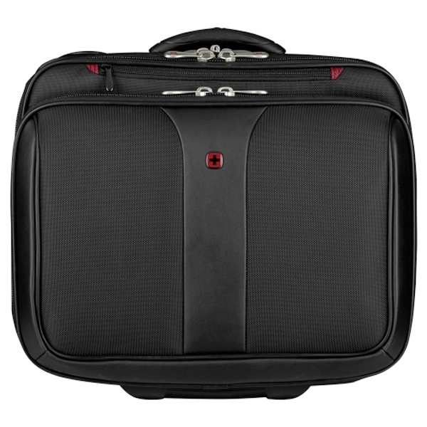 Logo trade promotional giveaways image of: Wheeled business case Wenger Patriot 17''