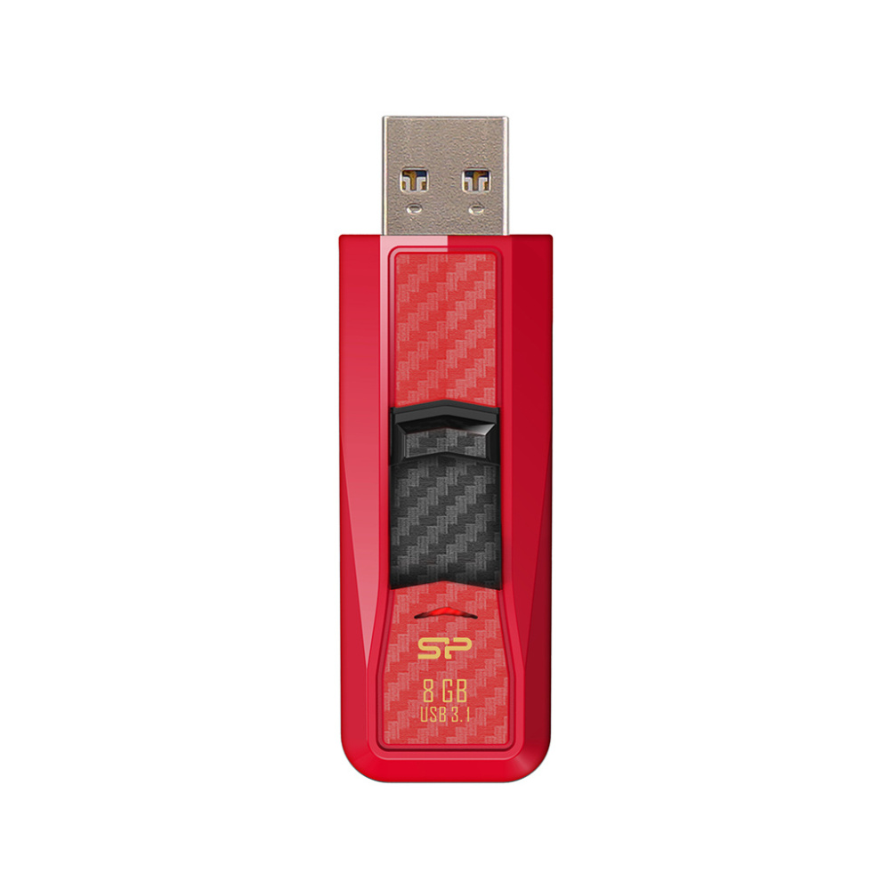 Logo trade promotional giveaways image of: Pendrive Silicon Power Blaze B50 3.0