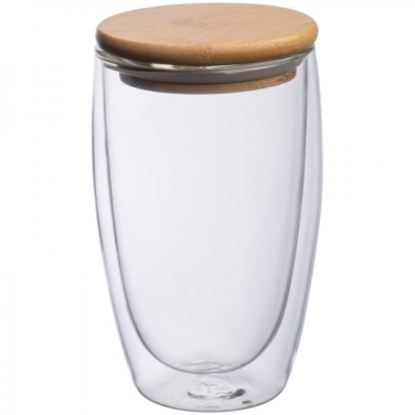 Logotrade promotional merchandise picture of: Double-walled glass ZAKOPANE 500 ml