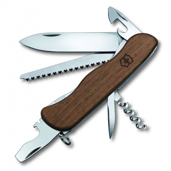 Logotrade promotional gifts photo of: Pocket knife Forester wooden Victorinox