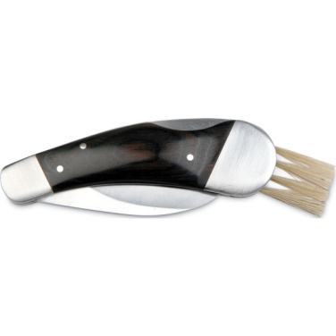 Logo trade promotional merchandise photo of: Mushroom knife PILZ Schwarzwolf