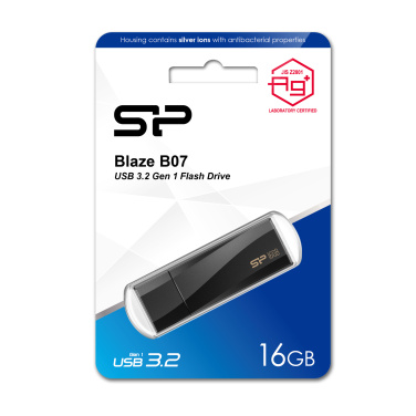 Logo trade business gift photo of: PENDRIVE SILICON POWER BLAZE - B07 3.2 16GB