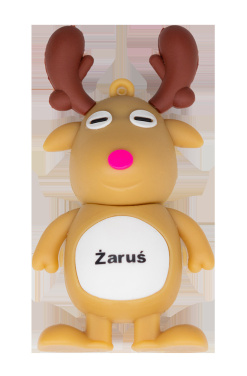 Logo trade corporate gifts image of: USB in individual shape