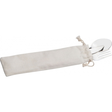 Logo trade promotional merchandise photo of: Cutlery set MARRAKESH