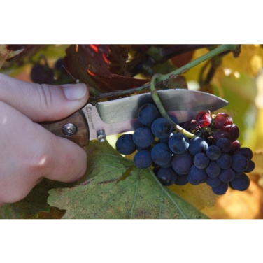 Logo trade promotional gifts picture of: Pocket knife JUNGLE Schwarzwolf