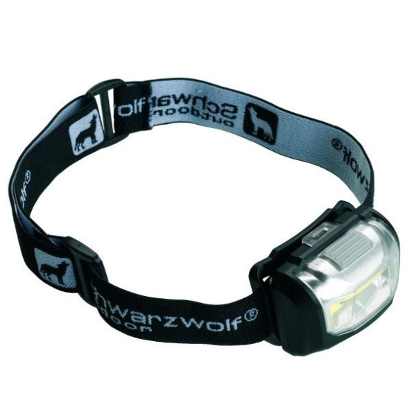 Logotrade promotional item image of: Head lamp TRONADOR Schwarzwolf