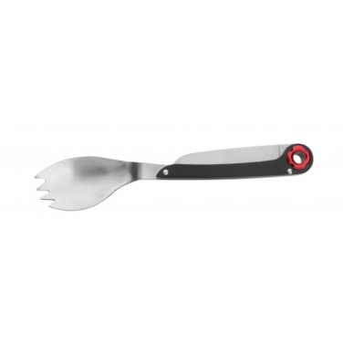 Logotrade promotional product picture of: Multifunctional spoon LATEMAR Schwarzwolf