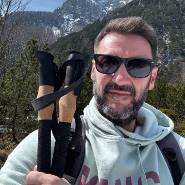 Logotrade business gifts photo of: Trekking poles DENALI Schwarzwolf