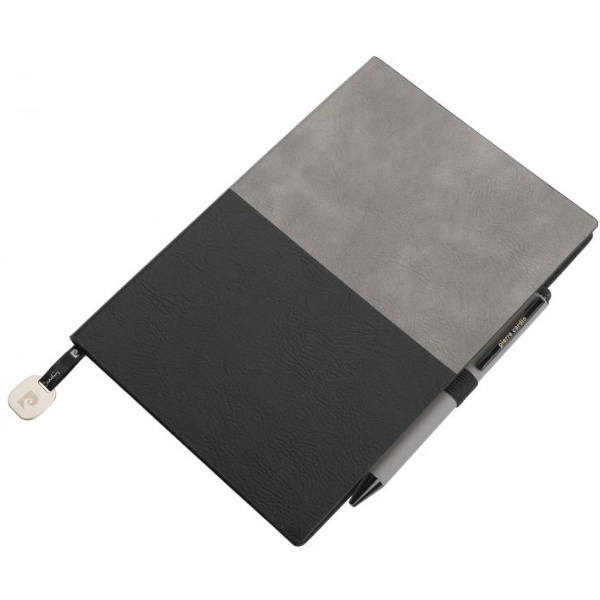 Logotrade advertising products photo of: Notepad A5 & ballpoint pen REPORTER Pierre Cardin