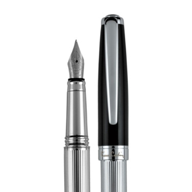 Logo trade promotional giveaways image of: Writing set ballpoint pen & fountain pen CHRISTOPHE Pierre Cardin