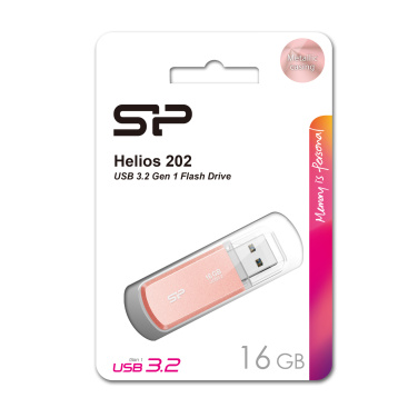 Logo trade advertising products image of: Pendrive Silicon Power HELIOS 202, 3.2 Gen 1, 16GB