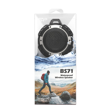 Logo trade promotional products image of: BLUETOOTH SPEAKER BS71 SILICON POWER