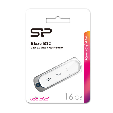 Logo trade promotional giveaways picture of: PENDRIVE SILICON POWER B32 3.2