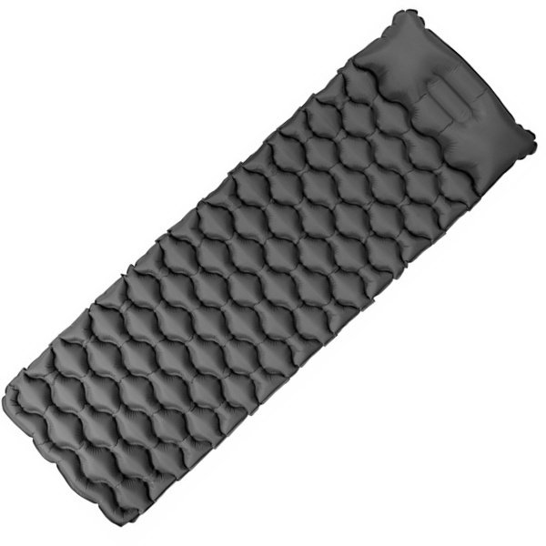 Logotrade corporate gift picture of: Inflatable mat SAJAMA Schwarzwolf