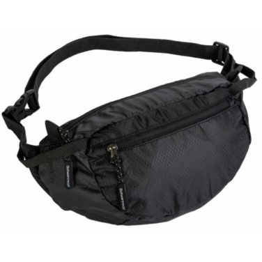 Logo trade business gifts image of: Waist bag MOBILA Schwarzwolf
