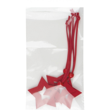 Logo trade promotional giveaway photo of: Star pendant set ESSEN