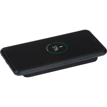 Logotrade promotional item image of: Wireless charger and powerbank 8000 mAh MILAN