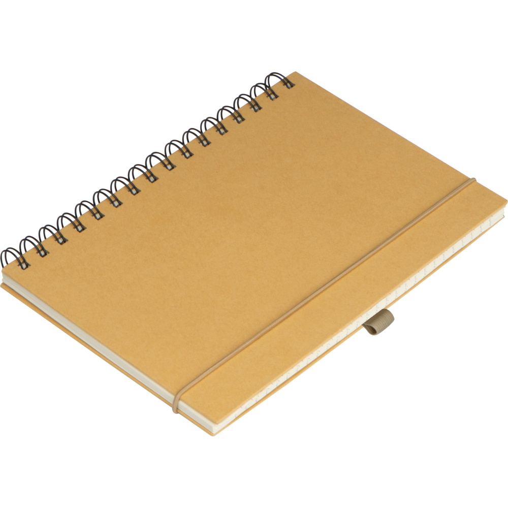 Logotrade promotional merchandise picture of: Cardboard notebook SILKEBORG