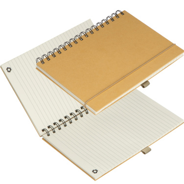 Logotrade promotional products photo of: Cardboard notebook SILKEBORG