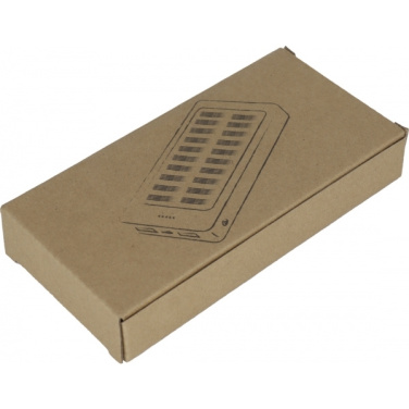 Logotrade promotional merchandise picture of: Bamboo power bank BAKERSFIELD