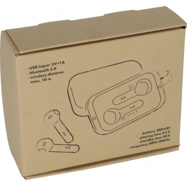 Logo trade promotional products picture of: Bluetooth earbuds BARCELONA