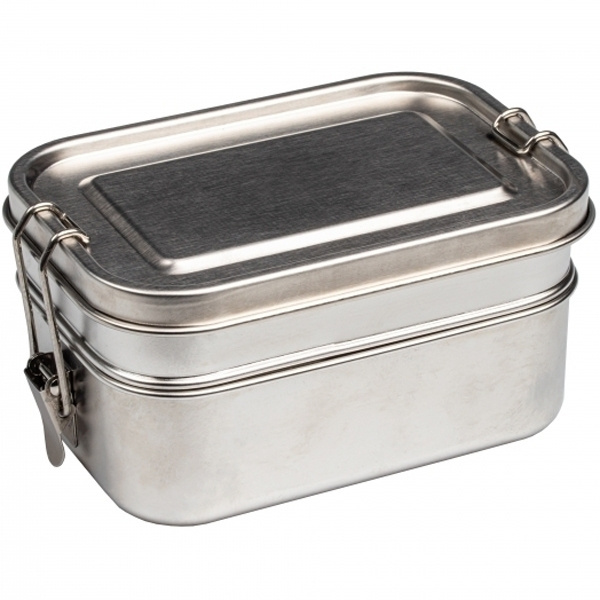 Logotrade promotional product image of: 2-level lunch box PORTO ALEGRE