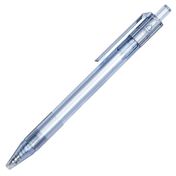 Logo trade business gifts image of: Transparent ballpen GLASGOW