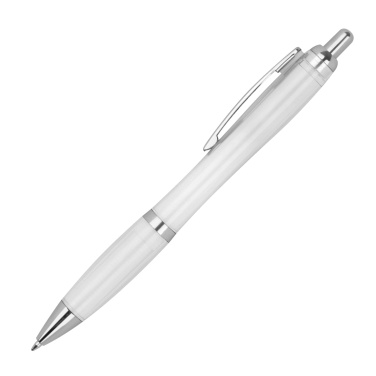 Logotrade promotional merchandise image of: Transparent ballpen ALKEN