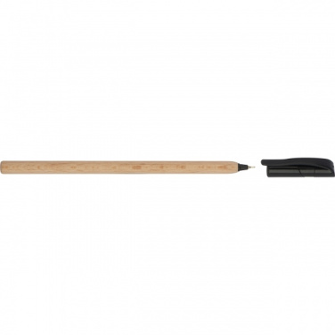 Logo trade promotional items image of: Wooden ballpen PALMDALE