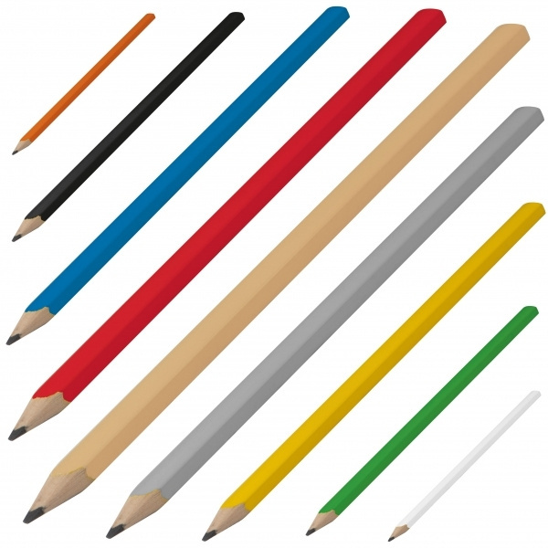 Logo trade business gift photo of: Carpenters pencil SZEGED