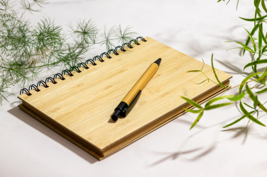 Logo trade promotional merchandise picture of: A5 notebook PISA