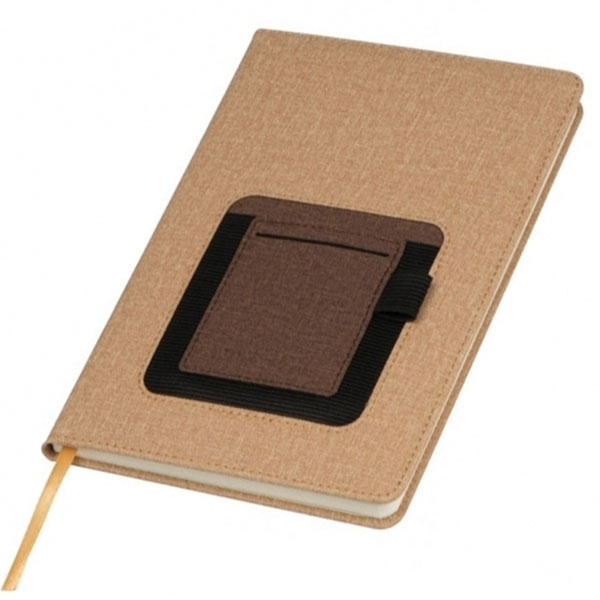 Logo trade corporate gifts image of: A5 notebook TILBURG