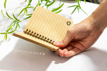 Logo trade advertising products image of: A6 notebook PHOENIX