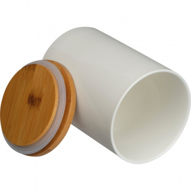 Logo trade promotional products picture of: Ceramic jar NIJMEGEN 750 ml