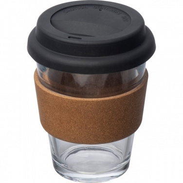 Logo trade advertising products image of: Glass drinking cup WROCŁAW 350ml