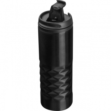 Logo trade promotional gift photo of: Thermal stainless steel mug SANTANDER 500 ml