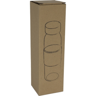 Logotrade promotional merchandise image of: Glass bottle SKOPJE 500 ml