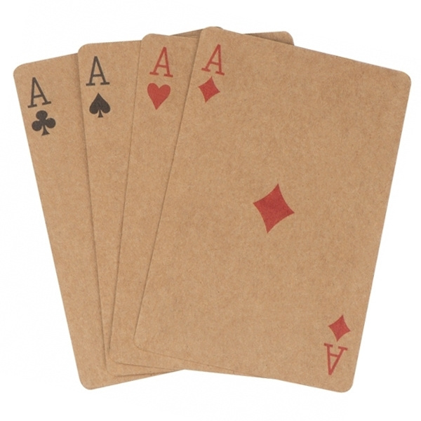 Logo trade advertising products picture of: Playing cards NEW CASTLE