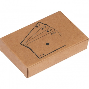 Logo trade advertising products picture of: Playing cards NEW CASTLE