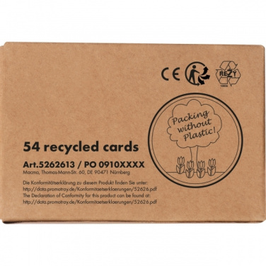 Logo trade promotional gifts picture of: Playing cards NEW CASTLE