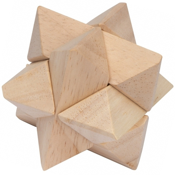 Logo trade promotional products picture of: Wooden puzzle TOULOUSE