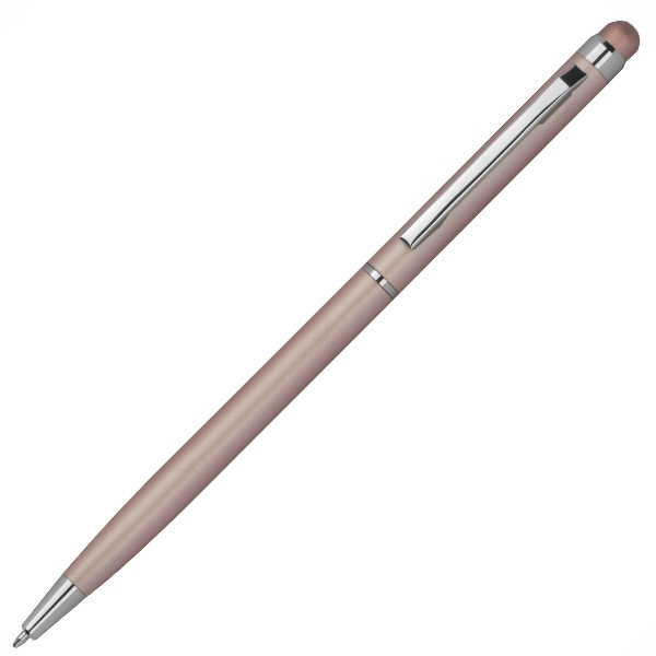 Logo trade promotional gifts picture of: Ball pen with touch function CATANIA