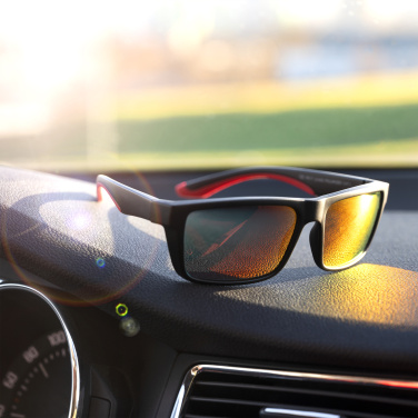 Logo trade promotional products image of: Sunglasses IRAVADI Schwarzwolf