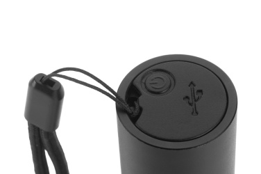 Logo trade promotional product photo of: Flashflight ZAGROS Schwarzwolf