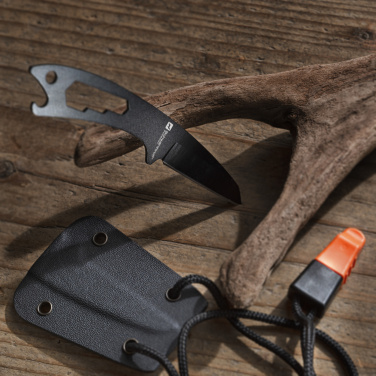 Logo trade corporate gifts image of: Multifunctional knife BAKO Schwarzwolf