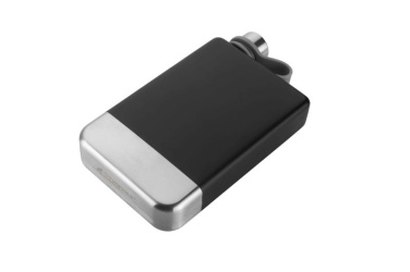 Logo trade promotional item photo of: Hip flask HALTI Schwarzwolf