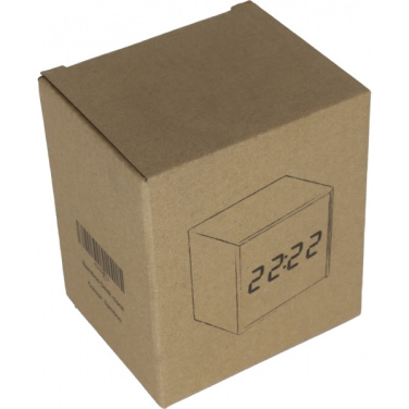 Logo trade business gift photo of: Desk clock CHARLESTON